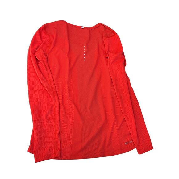 Nike Workout 2 Piece Lot Women's Small Long Sleeve Red Shirt Black Tank Top - Picture 6 of 12